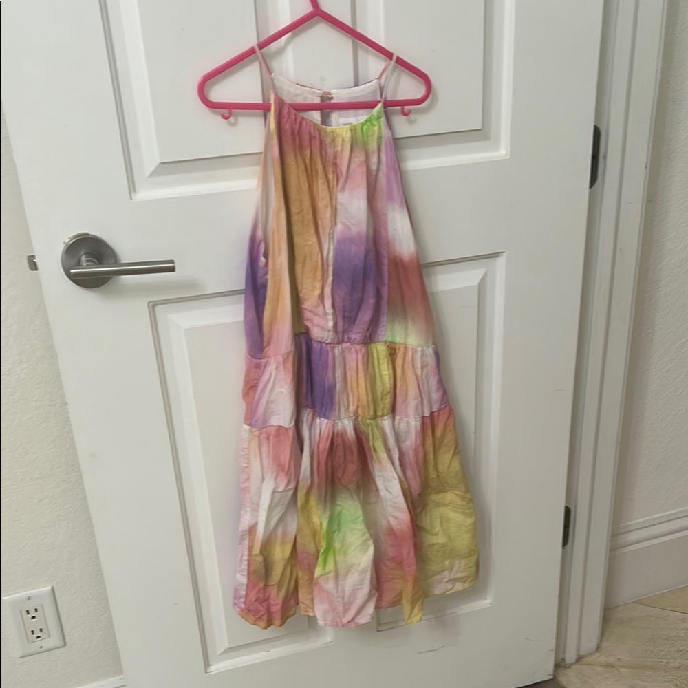Zara Multicolor Halter Dress